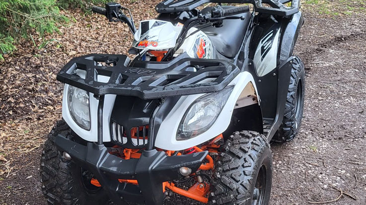 used kayo raging bull au200 quad bike for sale